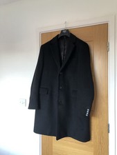 M&S Black Crombie Style XL  Excellent condition