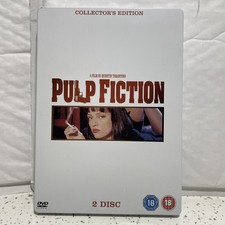 Pulp Fiction 2-Disc Steelbook DVD Collector's Edition Cert 18