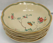 Johnson Brothers England - Princess Mary Coupe Soup Bowl - Set Of  8 - 7.5"