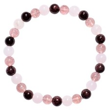 Rhodolite Garnet Rose Quartz
