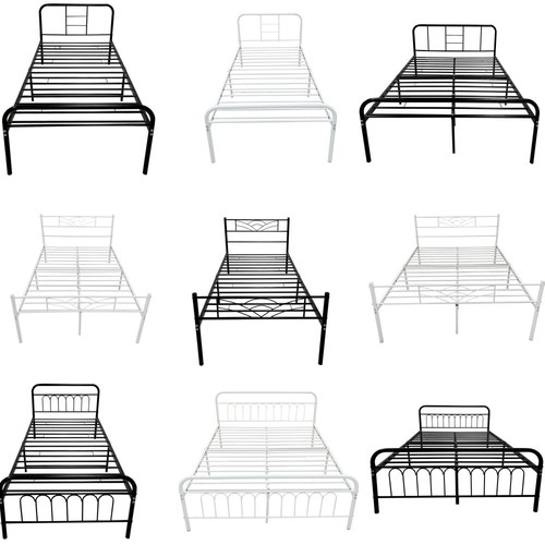 Metal bed frame3ft 4ft - uk, frame3ft/4ft/4ft6