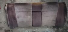 AUDI 80 90 B2 REAR SEAT BACK WITH ARM REST BROWN VELOUR