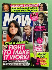 NOW mag 16-Nov-2009 KYM MARSH Backstreet Boys Steps Claire Cooper Olly Murs (UK)