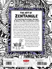 Art of Zentangle: 50 inspiring drawings, desi- paperback, 9781600583582, Bremner