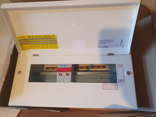 Hager way fuse - board, with