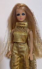 Pippa Dawn Doll Checkerboard Dawn in Mint Condition with Gold and Tinsel hair