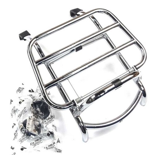 Vespa gts front carrier - gts, chrome