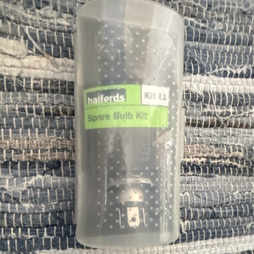 Halfords car spare bulb kit - halfords,