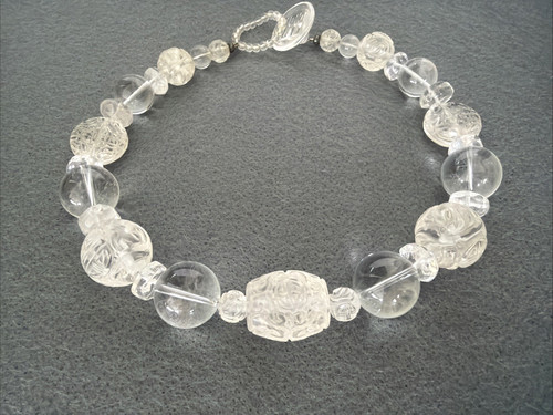 Handcrafted necklace rock - handcrafted,