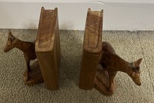 Hand Carved Wooden Giraffe