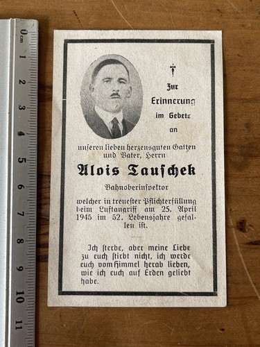Original ww2 german - german, card