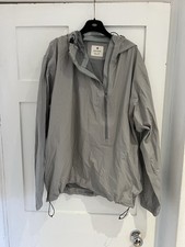 Snow Peak FR 3L rain soft shell pullover grey jacket US L Japan XL