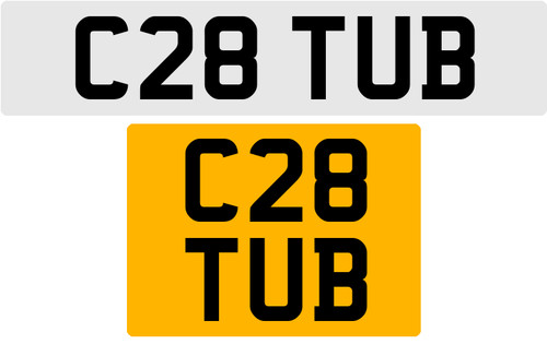 C28 tub old - c28, number