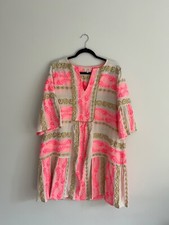 nema Greek style dress in pink