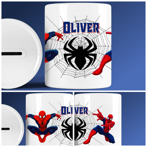 Personalised spiderman money - personalised,