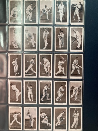 cricket cigarette cards