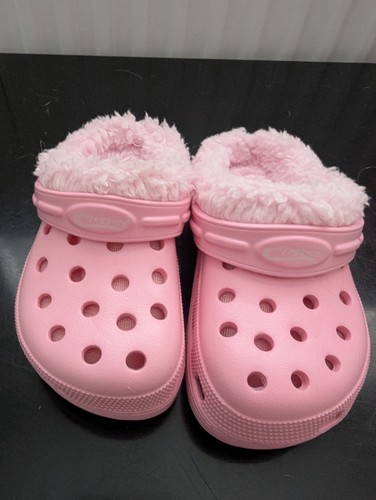 Worn once indoors - worn, pink