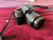 Canon EOS 4000D DSLR Camera Kit (with EF-S 18-55mm f/3.5-5.6 III Lens)–Black