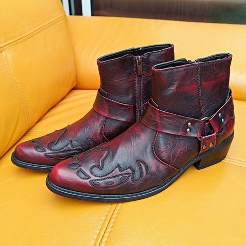 Goor men oxblood - goor, leather