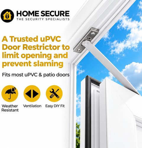 Upvc door restrictor stay - door,