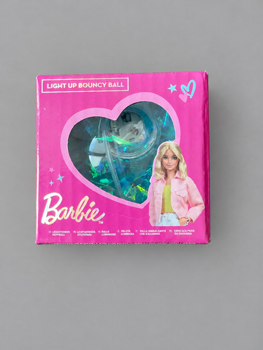 Barbie light bouncy ball - up,
