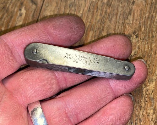 Vintage starrett co no - vintage,