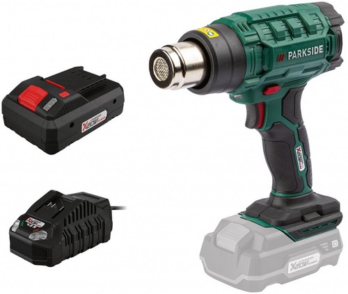 Cordless hot air gun - hot,
