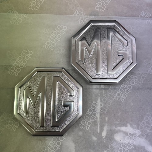 Car badge chrome - -, plated