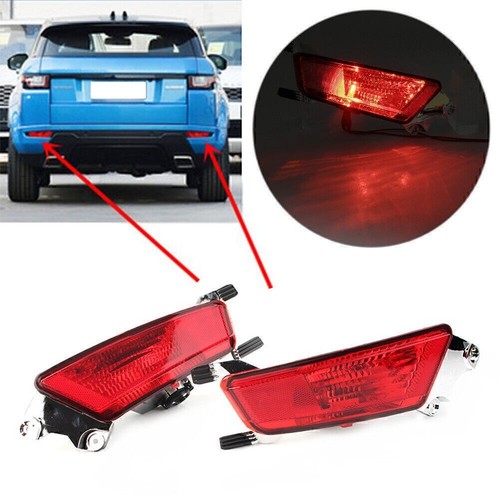Rear bumper red - bumper, fog