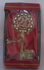 Vintage 21st Birthday Gold