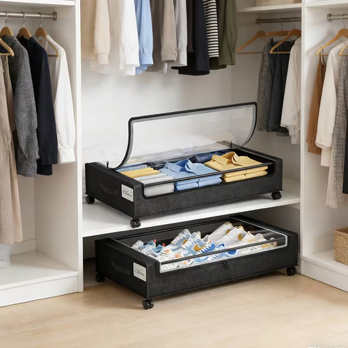 Large underbed storage box - 2x,