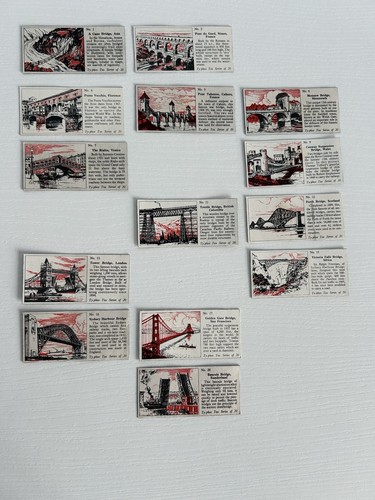 Typhoo tea cards famous - typhoo,