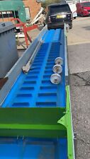 Conveyor Blue PVC Incline Flighted