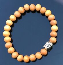 Fragrant Sandal Wood Buddhist Buddha Tibetan Prayer Beads Bracelet Yoga Gift UK