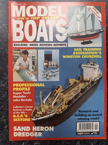 Model boats magazine february - boats,