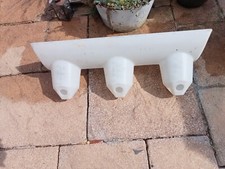 FARM FARMER FEEDING DRINK DISPENSER COWS CALFS HARD PLASTIC TROUGH