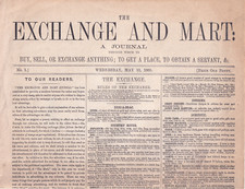 THE EXCHANGE & MART No 1 -
