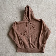 Brandy Melville Brown Zip-Up