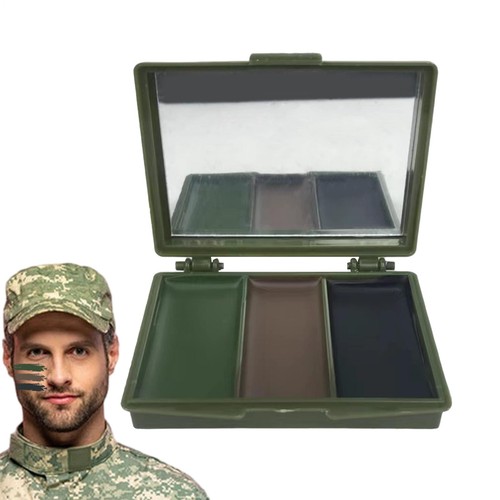 Camouflage face paint hunting - face,