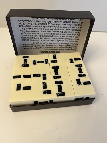 Dice dominoes puzzle - "puzzle, in
