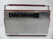 (RefJOH6) Perdio Vintage radio, needs new battery