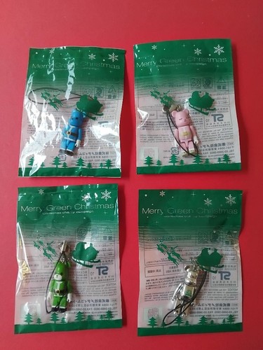 Bearbrick rbrick x 4 - bearbrick,
