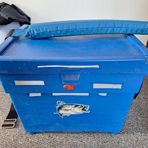 Used fishing seat box - used,