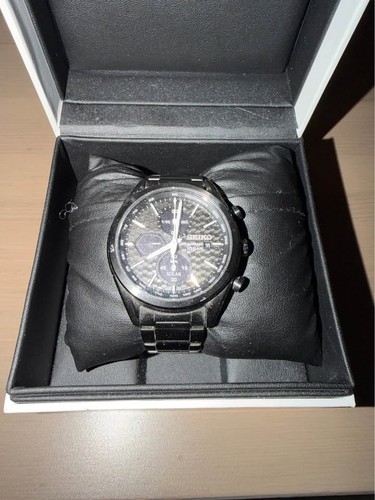 Seiko men black solar - men’s,