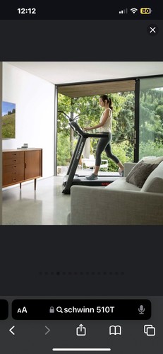 Schwinn 510t treadmill - schwinn,