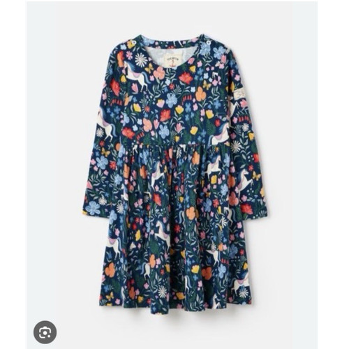 Joules girls navy horse floral - joules,