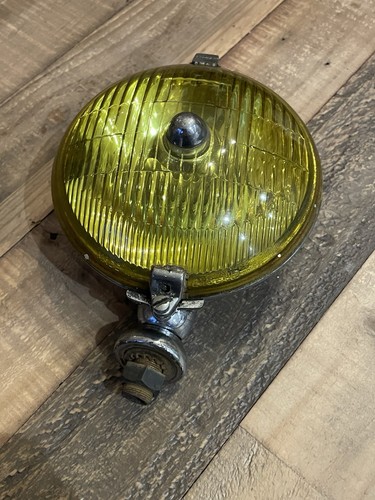 Vintage lucas yellow fog lamp - lucas,