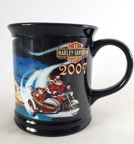 Harley davidson christmas mug - harley,
