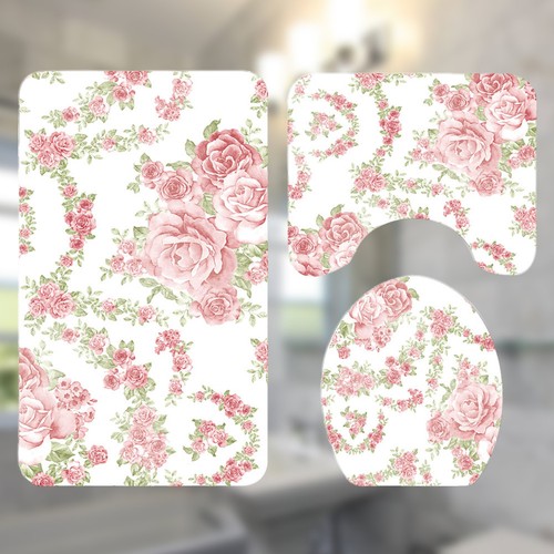 Pcs bathroom carpet set - bathroom,