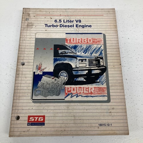 Turbo diesel engine - 6.5l,